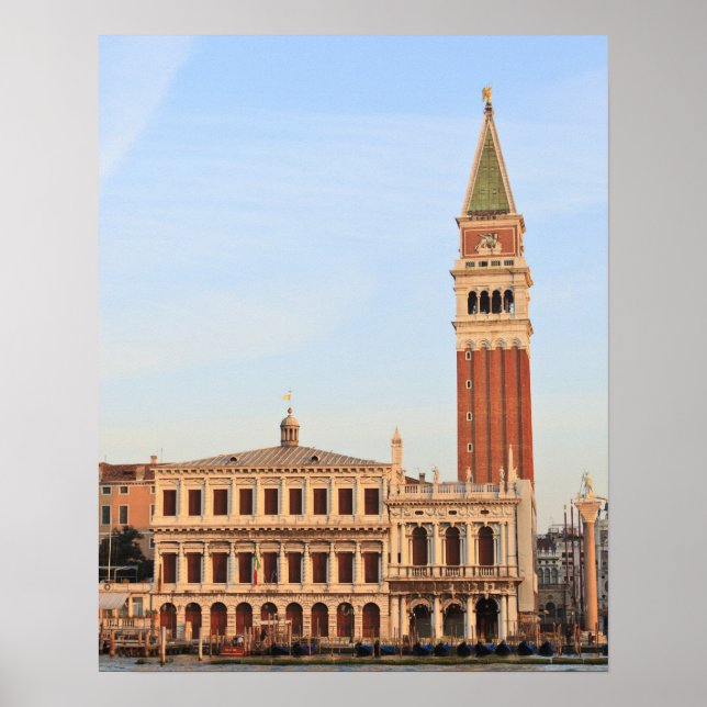 Póster Bell Tower, Piazza San Marco, Venice (Frente)