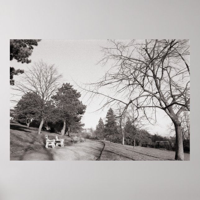 Póster Bell Vue Park, Newport, Mon (diciembre de 1977) (Frente)