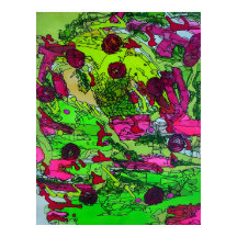 Bella Artes abstracto de Myself Marie Gage