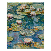 Bella Artes Claude Monet Water Lilies 1916