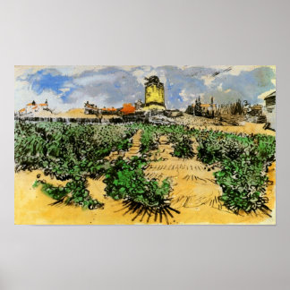 Póster Bella Artes de Alphonse Daudet Van Gogh