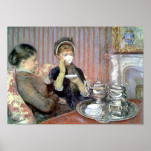 Póster Bella Artes de Five O'Clock Tea Mary Cassatt