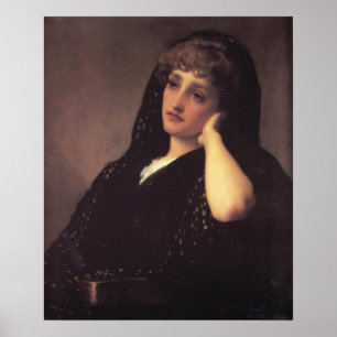 Póster Bella Artes de Frederic Leighton Recuerdos Poster