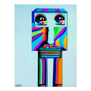 Póster Bella Artes de longevidades de las almas viejas