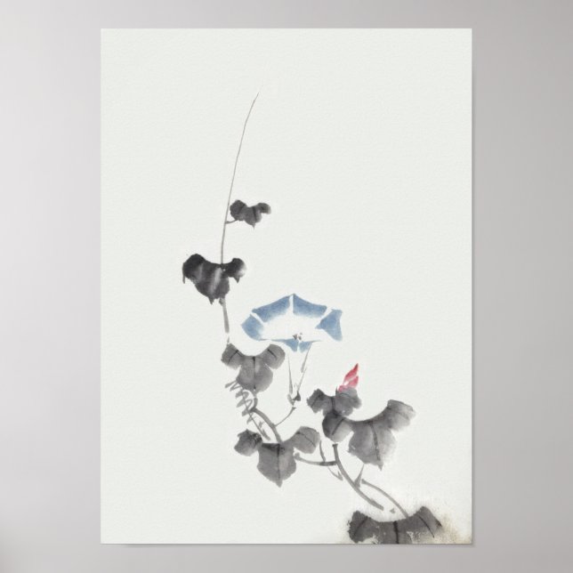 Póster Bella Artes japonés de Hokusai (Frente)