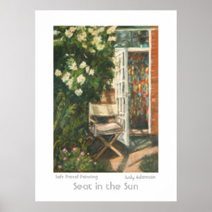 Poster Bella Artes o impresión - Un asiento al sol