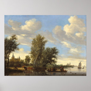 Póster Bella Artes Poster Salomon van Ruysdael