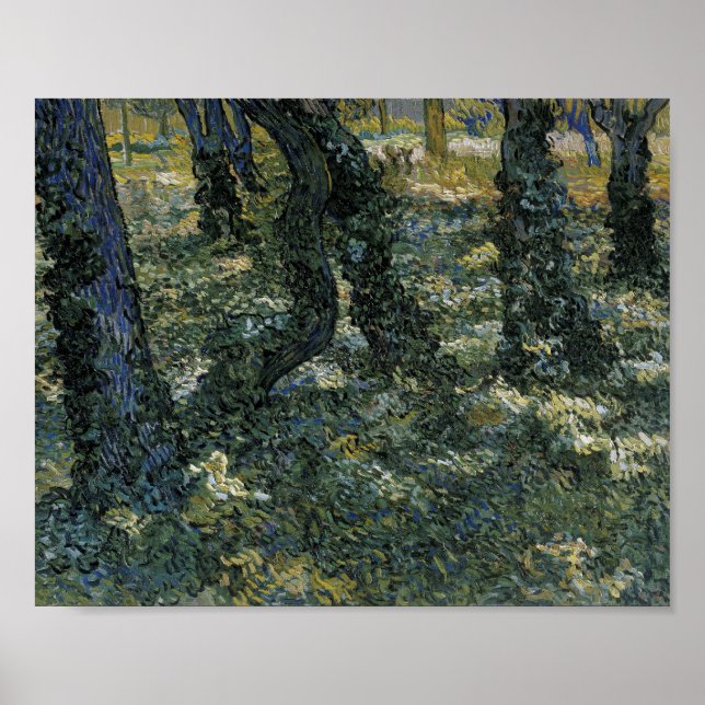 Póster Bella Artes UnderGrowth Van Gogh (Frente)