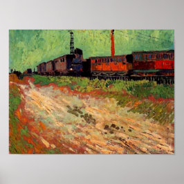 Póster Bella Artes Van Gogh de Ferrocarriles (F466)