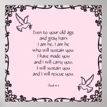 Bella Biblia Verse Cita Isaiah 46:4