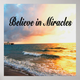 PÓSTER BELLA CREENCIA EN EL DISEÑO DE MIRACLES SUNRISE