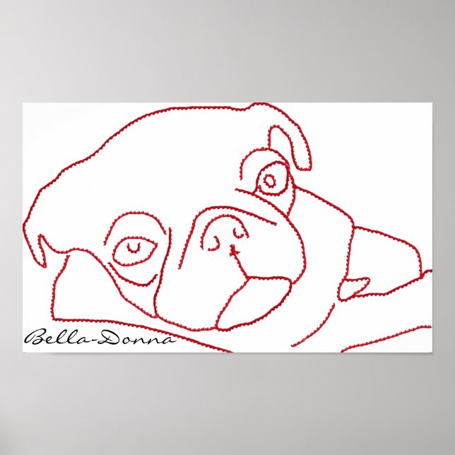 Póster Bella-Donna (Frente)