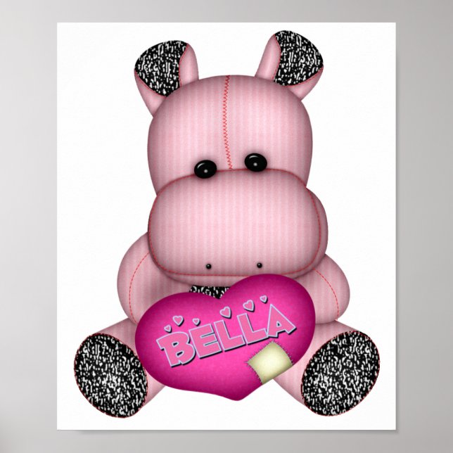 Póster Bella Hippo (Frente)