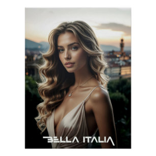 PÓSTER BELLA ITALIA - AMOR DESDE ITALIA