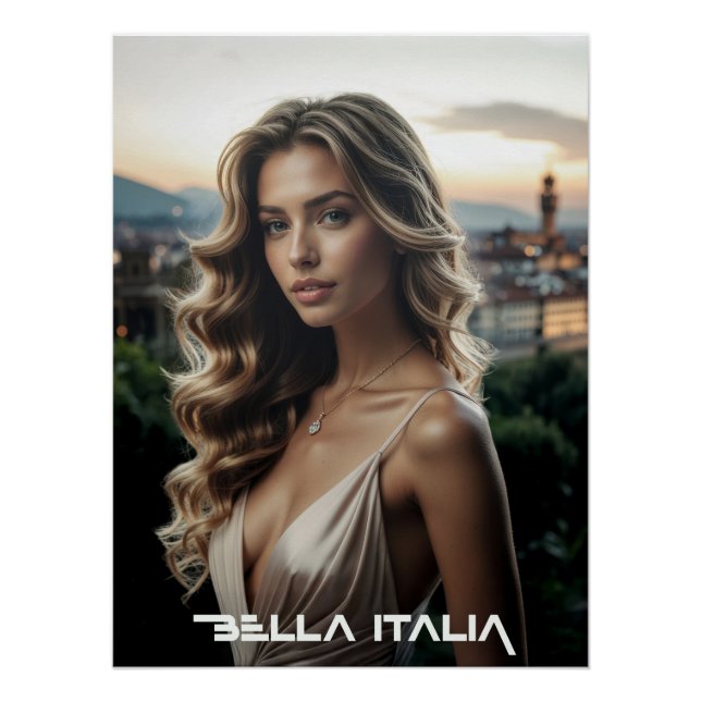 PÓSTER BELLA ITALIA - AMOR DESDE ITALIA (Anverso)