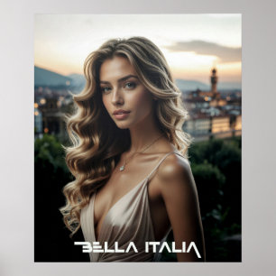 PÓSTER BELLA ITALIA - AMOR DESDE ITALIA
