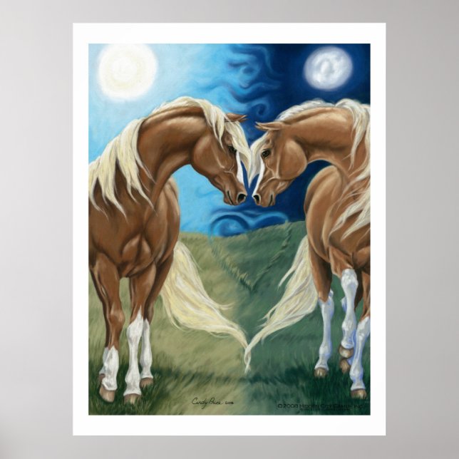 Póster Bella Sara Leonardo y Sarah - imprimir (Frente)