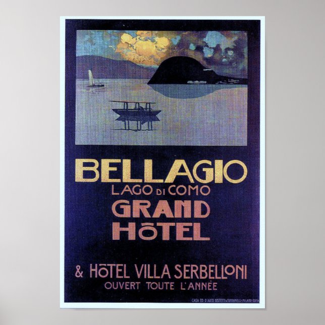 Póster Bellagio Grand Hotel Poster (Frente)