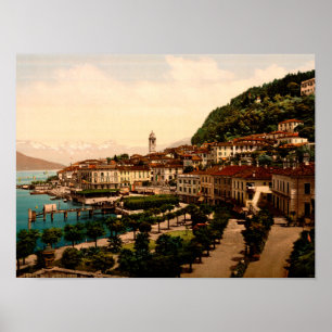 Póster Bellagio Lago Como Italia