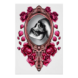 Póster Bellamente auto-reflejado