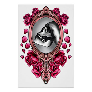 Póster Bellamente auto-reflejado