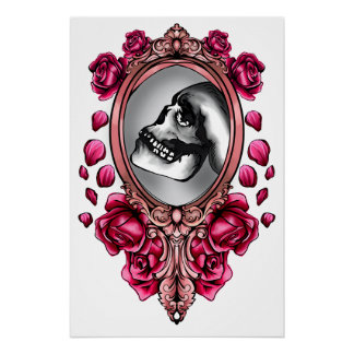 Póster Bellamente auto-reflejado