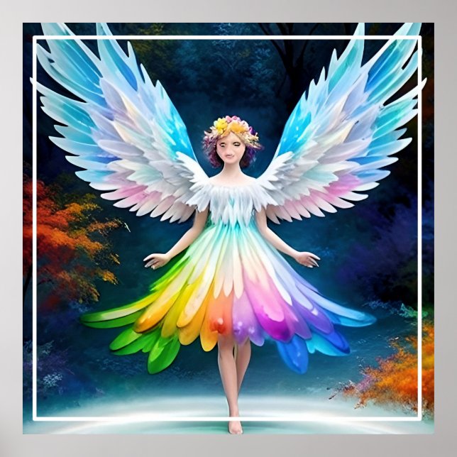 Póster Bellas alas ángel Art-35444 (Frente)
