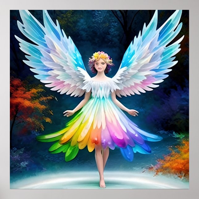 Póster Bellas alas ángel Art-35444 (Frente)