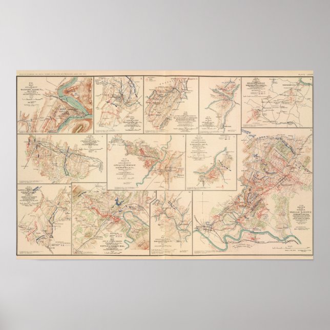 Póster Belle Grove battle (Frente)