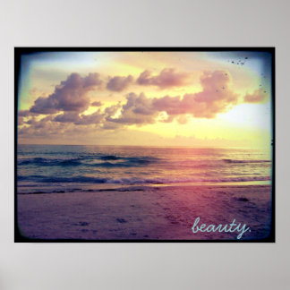 Póster belleza.