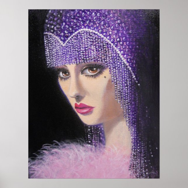 PÓSTER BELLEZA ART DECO (Frente)