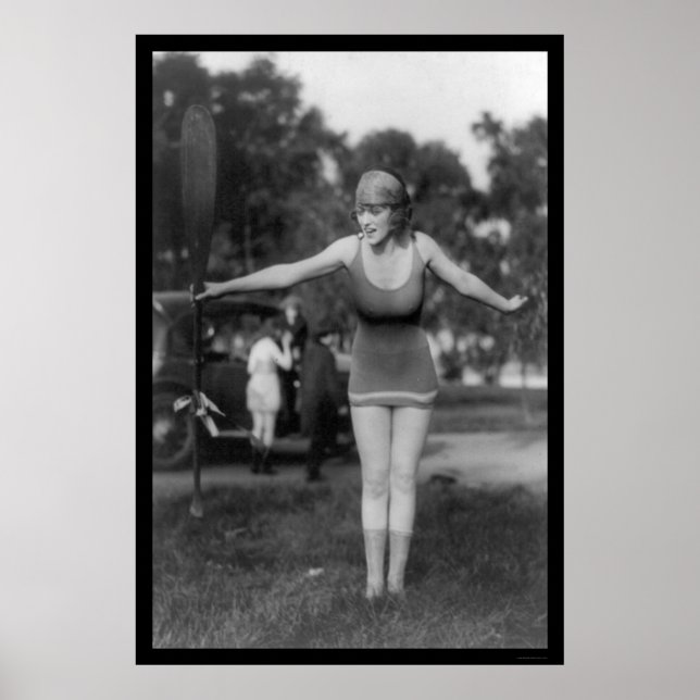 Póster Belleza de baño de Mack Sennett 1915 (Frente)