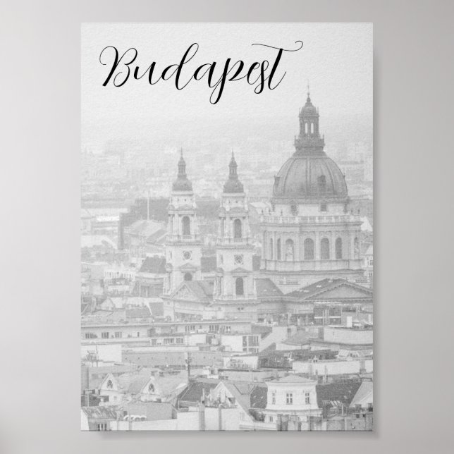 Póster Belleza de Budapest (Frente)