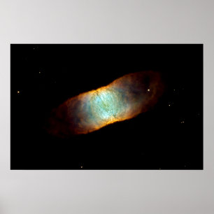 Póster Belleza de IC - IC 4406, "nebulosa de la retina "