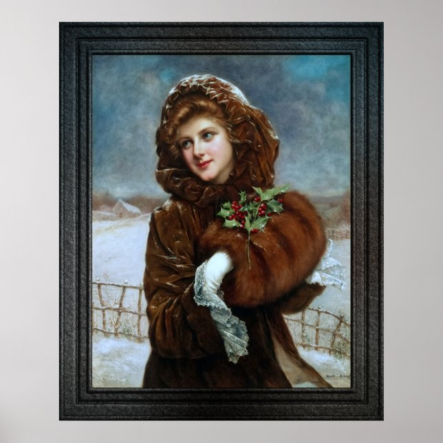 Póster Belleza de invierno de Francois Martin-Kavel (Frente)