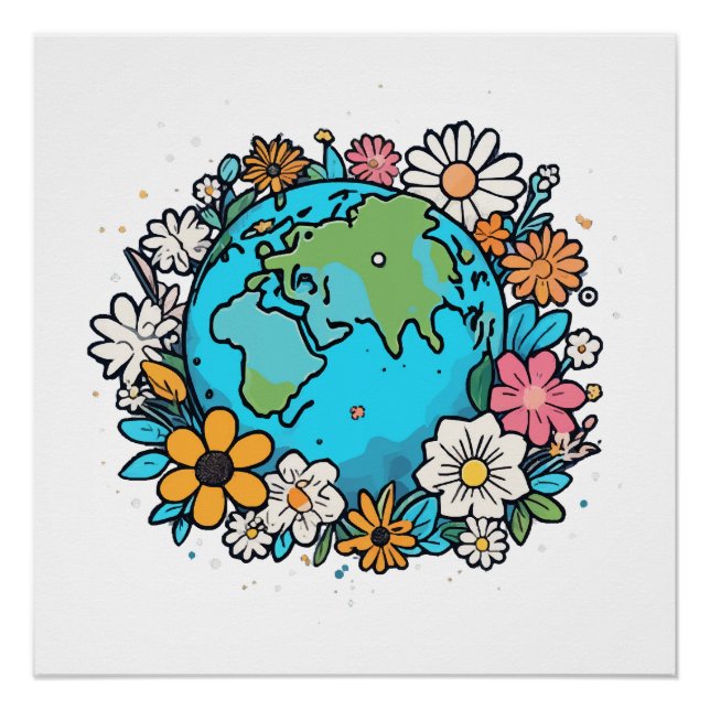 Póster Belleza de la Tierra (Anverso)