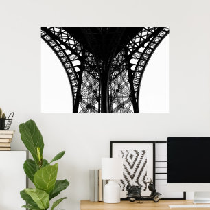 Póster Belleza de la Torre Eiffel en París
