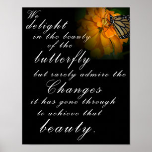 Póster Belleza de mariposa