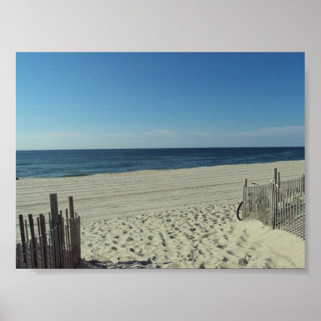 Póster Belleza de playa (Frente)