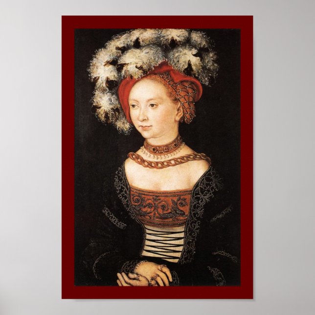 PÓSTER BELLEZA DE RENASSAINCE,DISEÑO DE COSTUMBRES DE JEW (Frente)