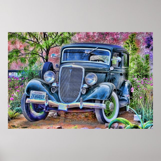 PÓSTER BELLEZA DE VINTAGE (Frente)