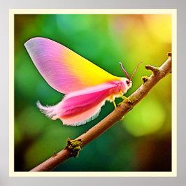 Póster Belleza del ala arco iris