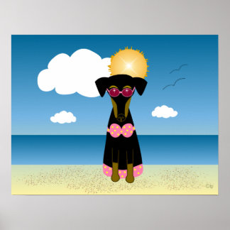 Póster Belleza del baño
