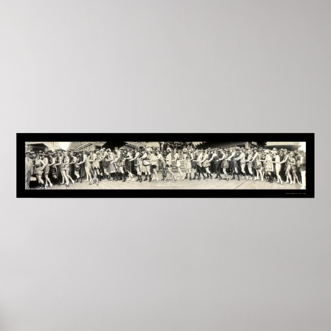 Póster Belleza del baño Balboa Photo 1920 (Frente)