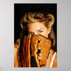 Póster Belleza del béisbol