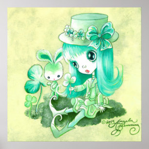 Póster Belleza del Leprechaun