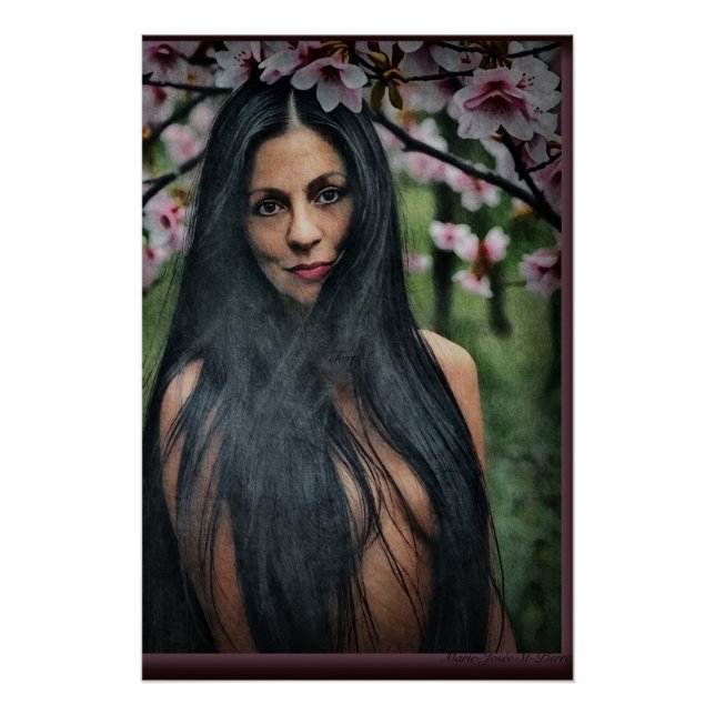 Póster Belleza Enigmática (Anverso)
