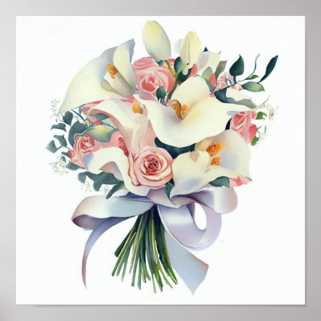 Póster Belleza eterna, Asistentes Bouquet (C) (Frente)
