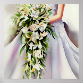Póster Belleza eterna, cascadas nupciales Bouquet 2,