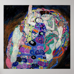 Póster Belleza eterna: La Virgen de Gustav Klimt
